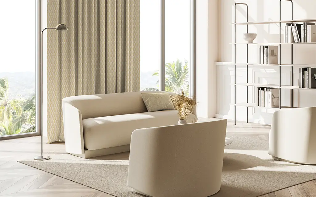 Jacquard and print from value weaves